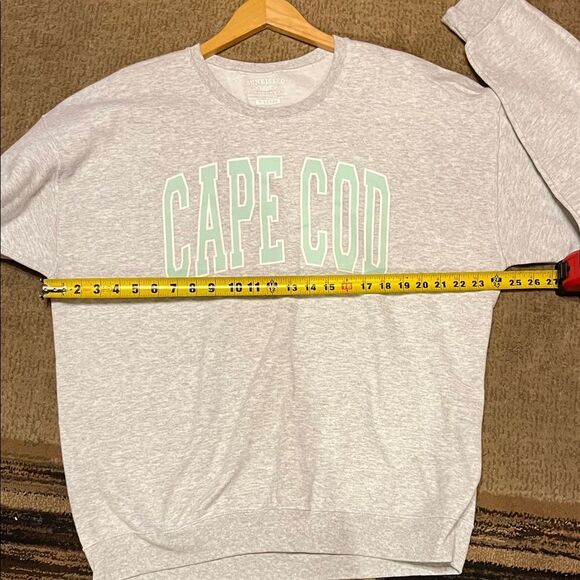 Cape Cod Women's Gray Crew Neck Sweater - Picture 5 of 6